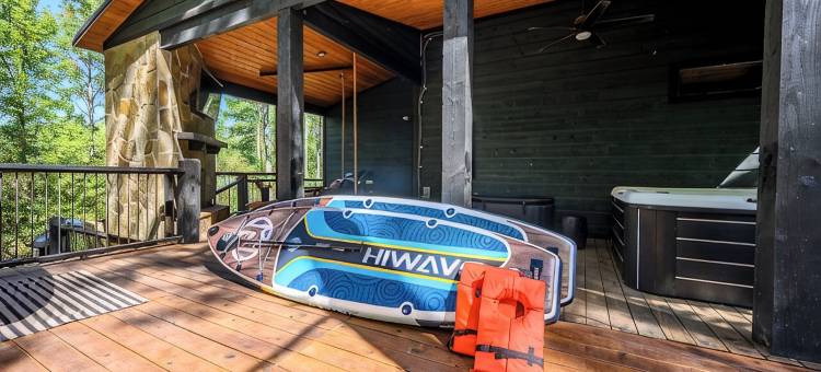 奢华SPA小屋: 桑拿/热水浴池/冷水浸泡池, 电动车充电(Luxe Spa Cabin: Sauna/Hot Tub/Cold Plunge, EV)图片