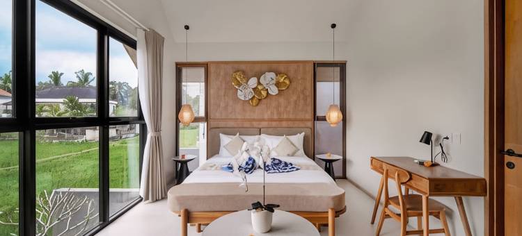 Kumarajiva B3 | 2BR Ricefield Pool Villa in Ubud - A Luxury Private Villa By Balinest Villas图片