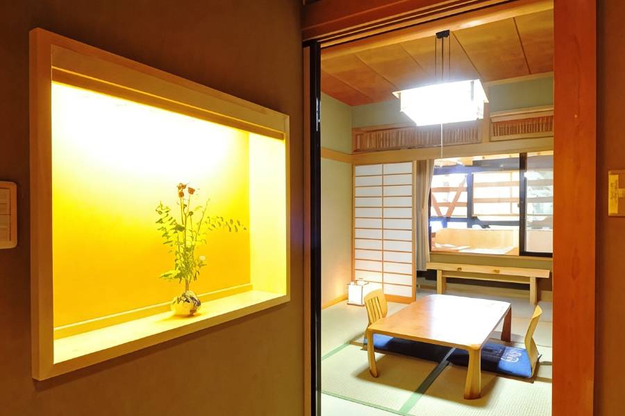 草津温泉 客室露天風呂旬彩旅館