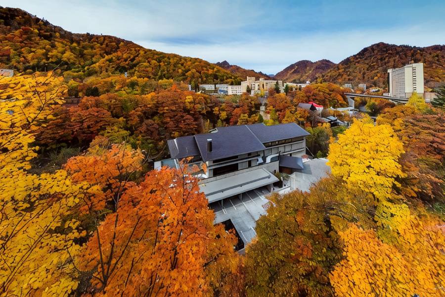 定山溪常青藤木屋