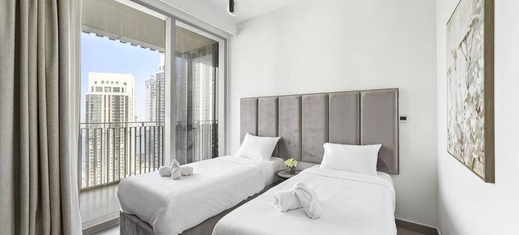 WelHome - 享有迪拜溪难以置信的景观的豪华公寓(WelHome - Luxe Apartment with Incredible View on Dubai Creek)图片