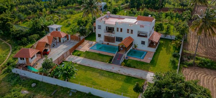 Amara Kosha Lagoon Hosur Private Villa 3BHK+1Dom, 2-20 pax, POOL+JACUZZI+MOVIE ROOMS+FOOD图片