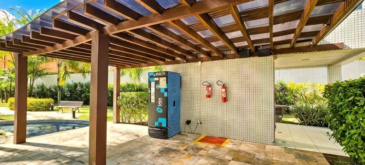 带泳池、按摩浴缸和健身房的高级公寓(Apartamento Premium c Piscina Jacuzzi e Academia)图片
