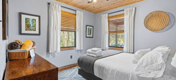山间; 托科阿河 配有火坑的宁静木屋，可携犬(Peaceful Cabin in the Mountains; Near Toccoa River w/Firepit, Dog-Friendly)图片
