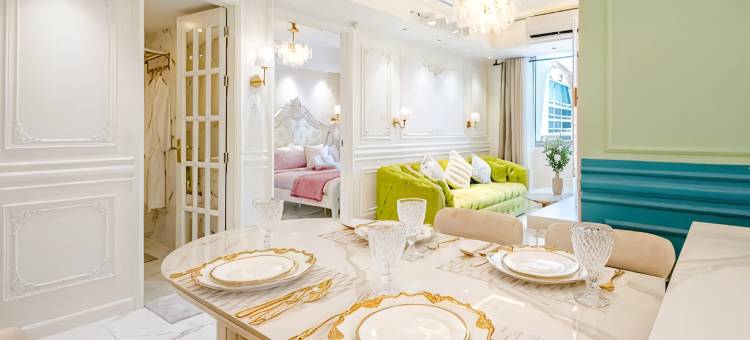 Luxury 2BR Deluxe Azure Resort Beachview Suite with Bathtub & Smart toilet图片