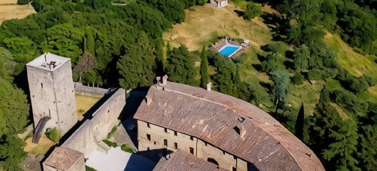 黎莱斯佩特罗伊亚城堡酒店(Castello di Petroia Dimora d'Epoca)图片