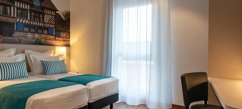 The Originals City, Acadine酒店, 奥德梅尔桥(The Originals City, Hôtel Acadine, Pont-Audemer)图片