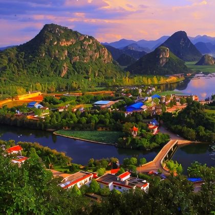 云南昆明+建水+抚仙湖+弥勒+普者黑风景区6日5晚私家团