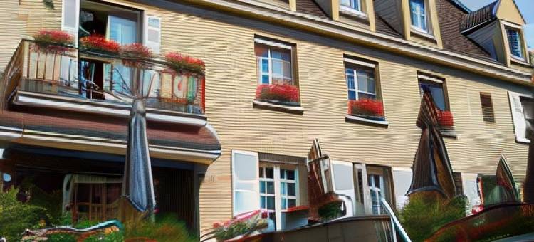 罗吉斯莱斯艾雷勒(Logis Hôtel les Airelles Neufchâtel En Bray)图片
