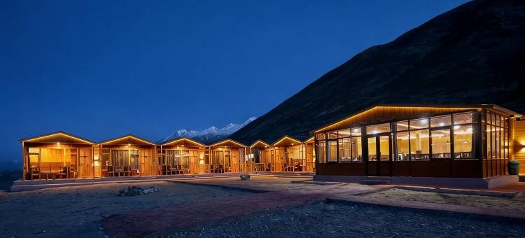 Snow Pine Luxury Wooden Cottage图片