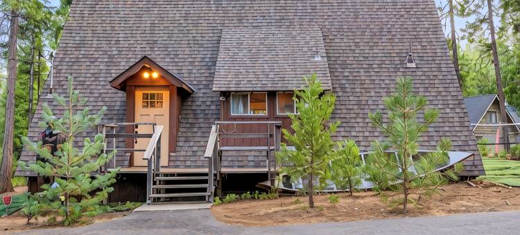 蓝湖泉A字形心境阿诺德小屋(Blue Lake Springs A-Frame Of Mind Cabin in Arnold)图片