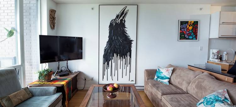 Stylish, Bright, Chinatown Condo, w/secure parking, pet ok, view, self-check-in.图片