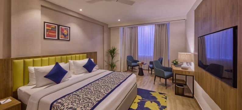 海巴尔大洲酒店-萨罗瓦波提科附属酒店(Grand Continent Hebbal A Sarovar Portico Affiliate Hotel)图片