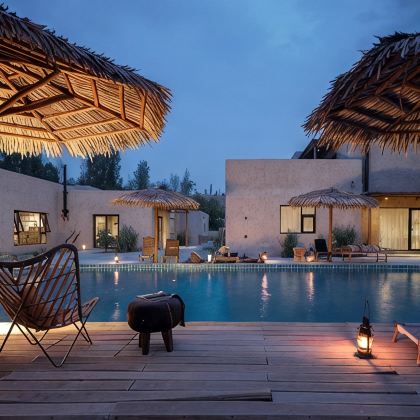 银川+中卫+腾格里沙漠星星国际露营基地6日5晚私家团