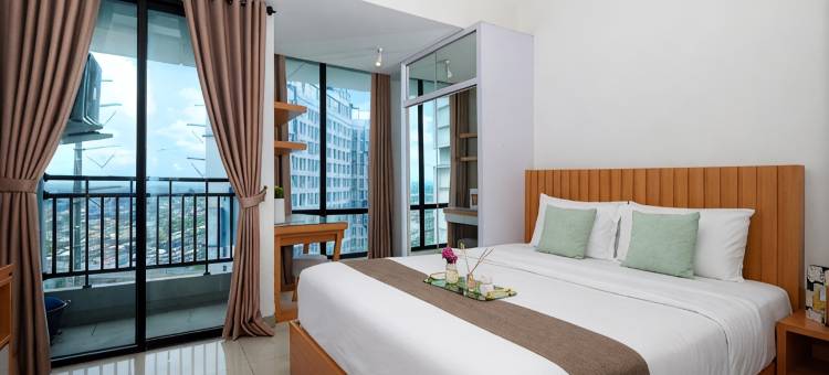 Urban Look Studio Apartment at LRT City Bekasi By Travelio图片