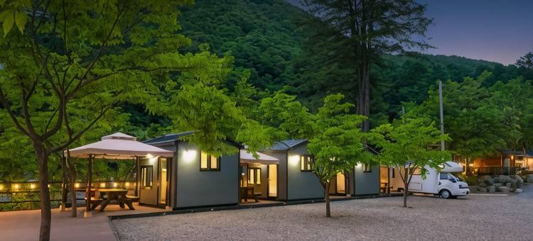 加平梦影山Gomone宠物露营(Gapyeong Yumyeongsan Gomone Pet Camping)图片