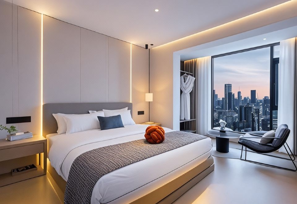 Yuxi Feifan Qian Hotel (Wanda Plaza Renmin Hospital Branch) over view