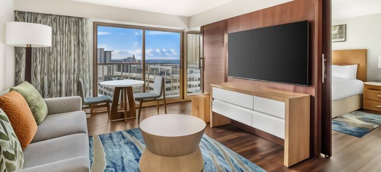 豪库拉尼威基基希尔顿分时度假俱乐部(Hilton Grand Vacations Club Hokulani Waikiki Honolulu)图片