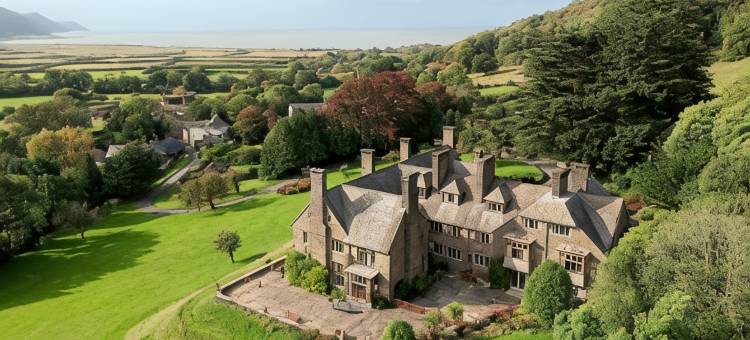 博星顿大厅酒店(Luxury Bed and Breakfast at Bossington Hall in Exmoor, Somerset)图片