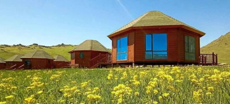 喀纳斯石人山庄图片