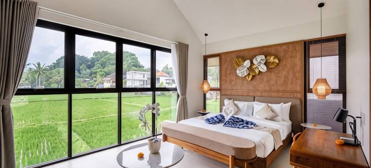 Kumarajiva B3 | 2BR Ricefield Pool Villa in Ubud - A Luxury Private Villa By Balinest Villas图片