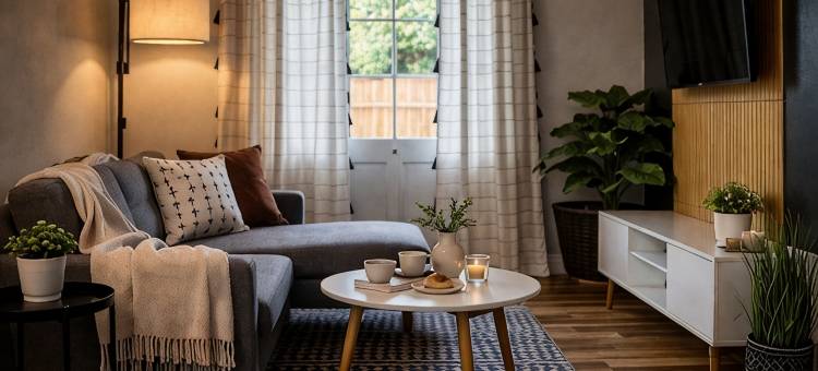 私家庭院静居度假屋-距海滩8分钟-安静&时尚(Private Yard Escape - 8 Min to Beach - Quiet &Stylish)图片