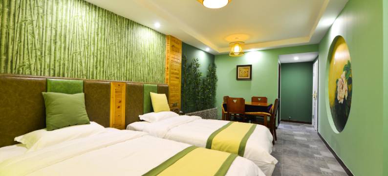 石柱山色主题花园酒店图片