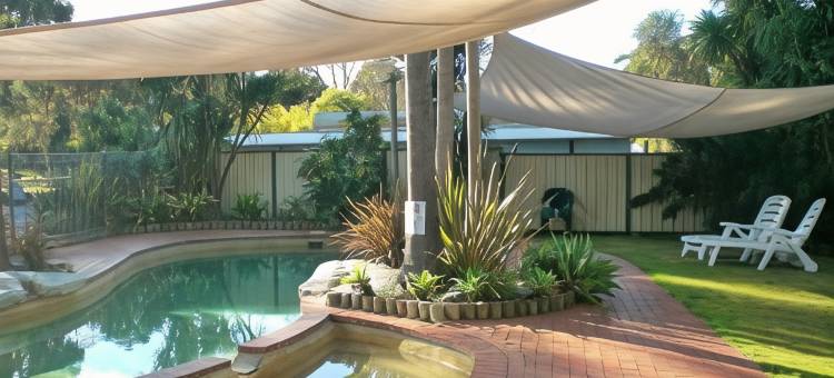 马拉库塔的黑幕沟大篷车公园酒店(Mallacoota's Shady Gully Caravan Park)图片