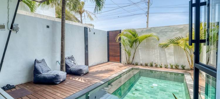 Echo Haven A4 苍古: 一卧阁楼别墅(Echo Haven A4 : 1BR Loft In Canggu)图片