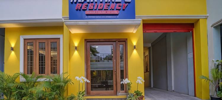 Martine的住宅(FabHotel Martine's Residency - French Colony, 5 Mins from Rock Beach)图片