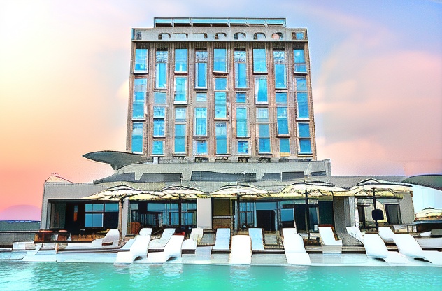 Swosti Premium Beach Resorts, PuriOver view