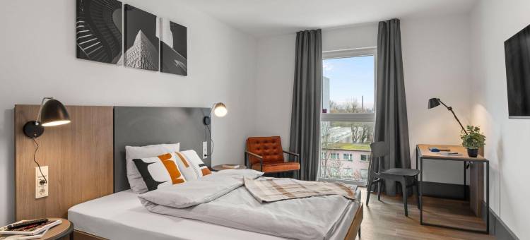 布勒费尔德火车总站的smartments(smartments Bielefeld Hauptbahnhof)图片