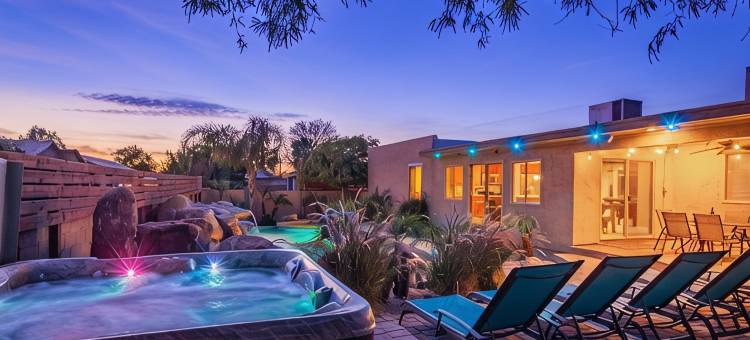 50% Off-ScottsdaleStays 9Bdrm Million+ Resort-7 Waterfall Pool-Pickleball图片