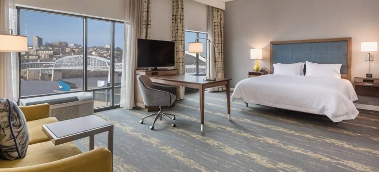 肯塔基辛辛那提新港欢朋套房汽车旅馆(Hampton Inn and Suites Newport/Cincinnati)图片