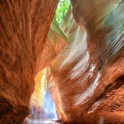 山西碛口国家级风景名胜区+陕西波浪谷景区+甘泉大峡谷+云丘山景区8日7晚私家团