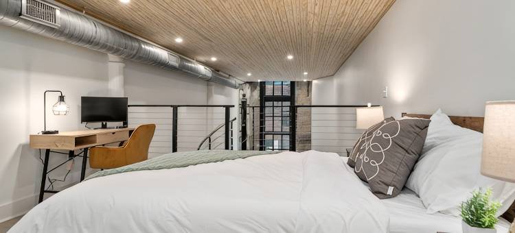 城市绿洲市中心阁楼公寓 健身房+屋顶露台+停车！可住4人(Urban Oasis DT Apartment Loft l Gym+Rooftop+Parking! Sleeps 4)图片