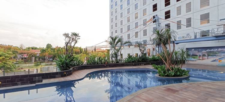 Basic Studio Apartment at Tamansari Skylounge Makassar By Travelio图片