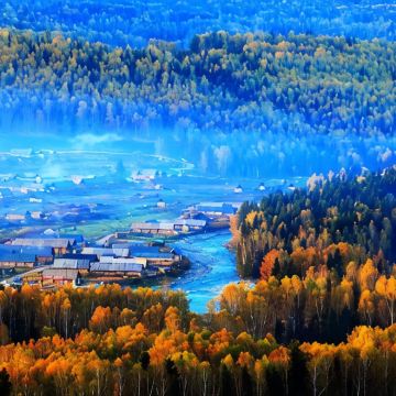 新疆北疆+乌鲁木齐+可可托海景区+喀纳斯景区+禾木风景区+赛里木湖9日8晚私家团