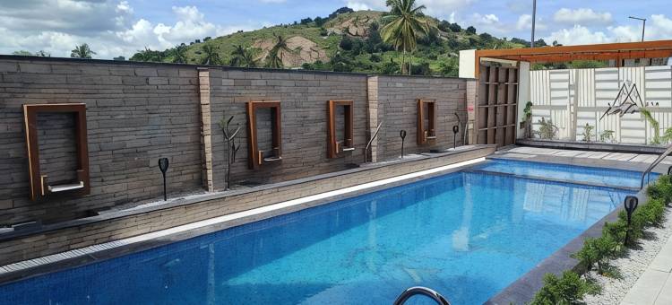 AMARA KOSHA MISTY NANDI HILLS - SK - Premium 2BHK Pool Villa with Private Jacuzzi, Movie Room & Food图片
