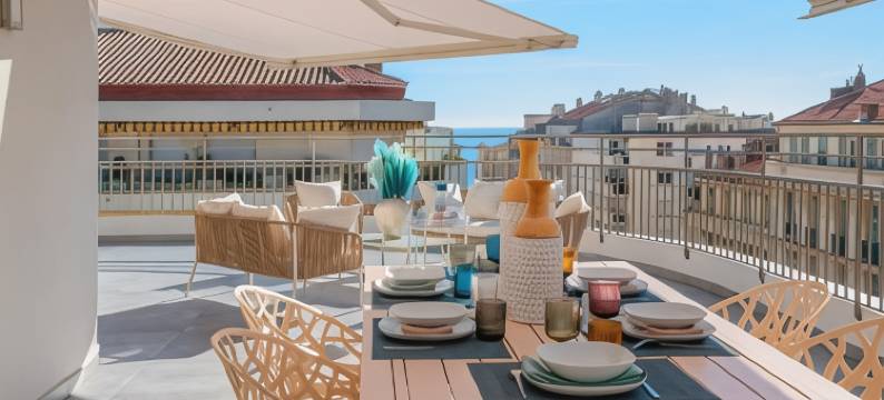 "尚博尔酒店式公寓"(Résidence Hôtelière Chambord au Coeur de Menton - entièrement rénovée)图片