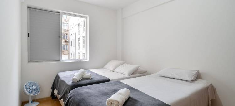 佛罗里帕市中心带阳台的两卧室公寓Ceb1106(Apt w/ 2BR and Balcony in Downtown Floripa Ceb1106)图片