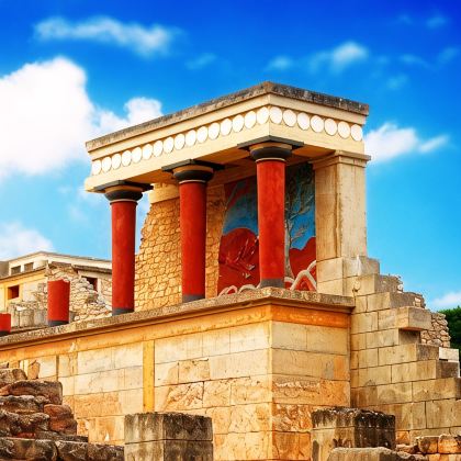 希腊雅典卫城+红沙滩+伊亚小镇+圣托里尼蓝顶教堂+德尔菲遗址+迈泰奥拉+伊拉克利翁+费拉小镇+帕特农神庙+雷西姆农7日6晚私家团