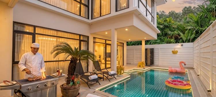 Villa Chantara: Central Pattaya, Walking Street, 7BR, Private Pool, Karaoke & Pool Table图片