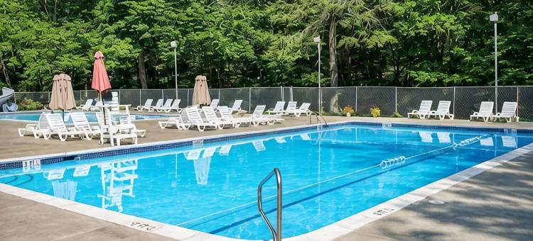 波科诺家庭度假木屋 • 溪流 • 泳池 • 户外火炉 • 空调 • WiFi(Family Pocono Retreat • Stream • Pool • Firepit • AC • WiFi)图片