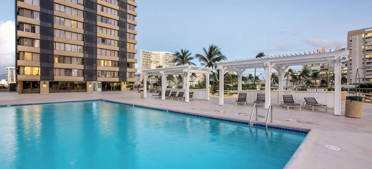 威基基高层已翻新公寓(Remodeled High Floor Waikiki Studio)图片