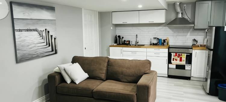 Cozy 1 Br Basement Apartment with Free Street Parking & Separate Entrance图片