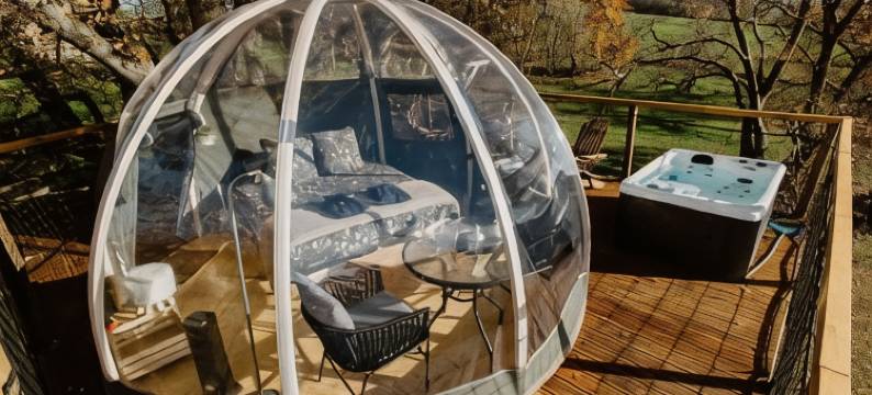 拉蒂格栖息地泡沫酒店(Les Bulles perchées de Lartigue)图片