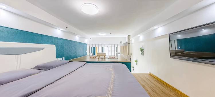 匠心|梦幻Art·简韵轻奢奶油之境美宿(济南火车站店)图片