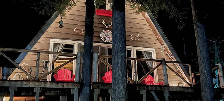 阿迪朗达克山脉温馨,僻静滨水山林小屋. 宠物友好(Cozy,secluded waterfront lodge nestled in the Adirondack Mountains. Pet friendly)图片