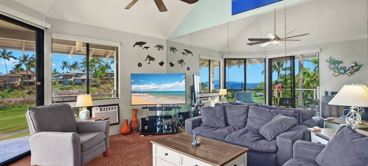 维雷亚3卧2卫度假别墅，海景及日落景观(Sale!! Gorgeous 3BR 2BA Villa in Wailea, With Ocean🌊 and 🌅 Sunset Views)图片